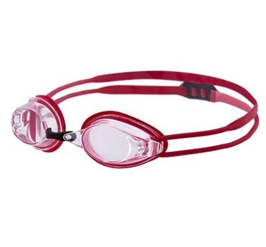 Gear Vorgee Adult Training Goggles | Vorgee Missile Clear Lens Goggle-Red