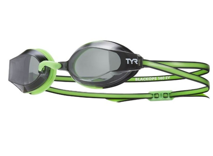 Gear TYR Junior Training Goggles | Tyr Black Ops 140 Ev Junior Racing Goggle-Green