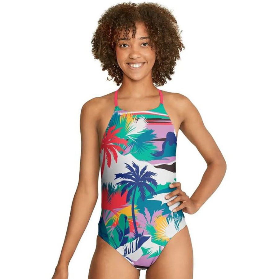 Womens Speedo | Speedo Tie Back-Summer Scenic