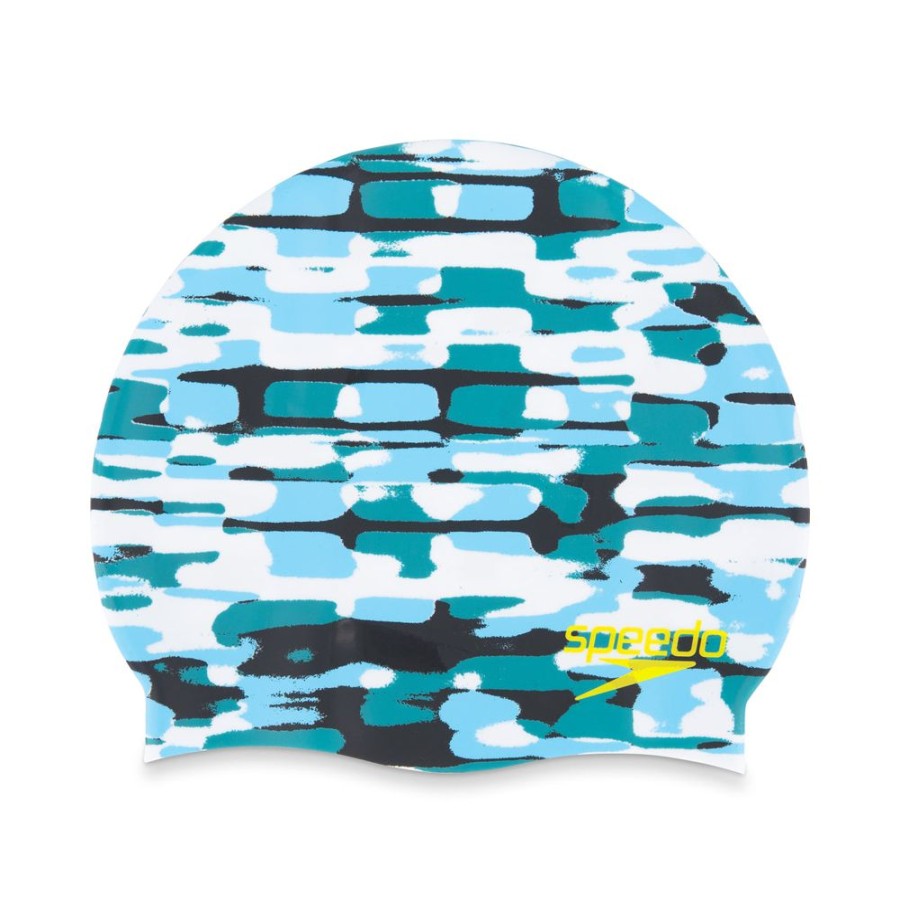 Gear Speedo | Speedo Elastomeric Printed Silicone Cap-Digi Weaver Bachelor