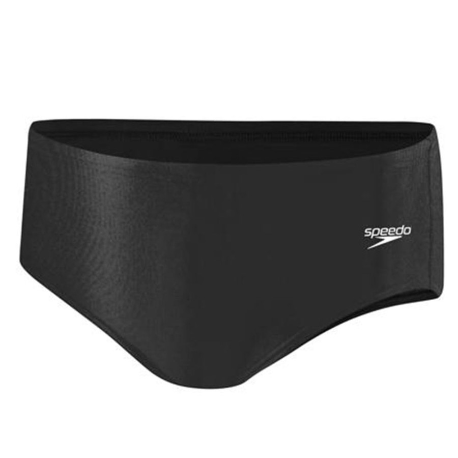 Mens Speedo | Speedo Men'S Endurance+ Poly Brief Swimsuit-Black