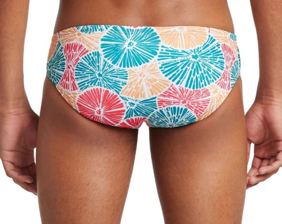 Mens Speedo | Speedo Men'S Printed One Brief Swimsuit-Citrus Love