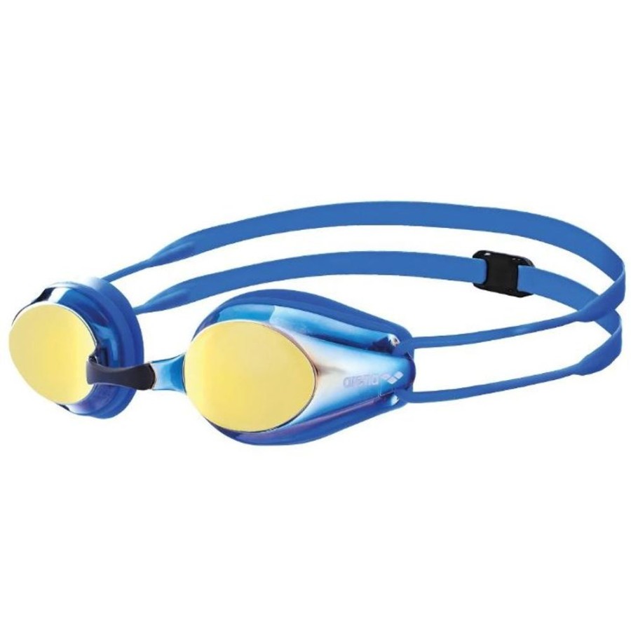 Gear Arena Junior Training Goggles | Arena Tracks Junior Mirror-Blue Yellow Copper