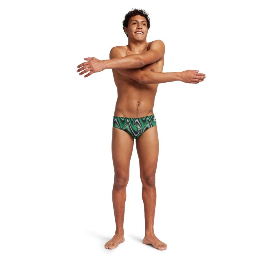 Mens Speedo | Speedo Men'S Purpose Brief-Green