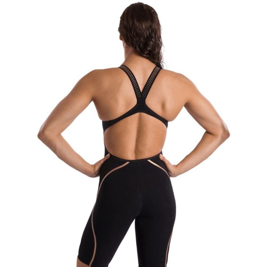 Womens Speedo | Speedo Pure Valor Openback-Black