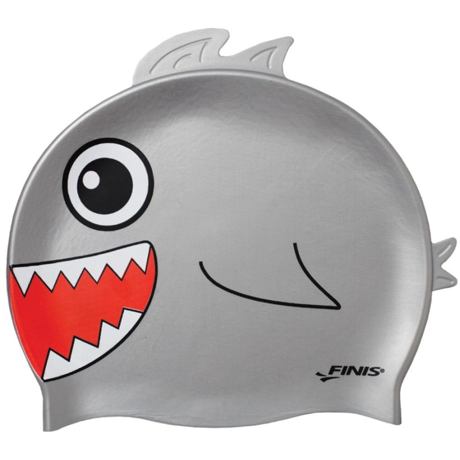 Gear Finis | Finis Printed Junior Cap-Shark