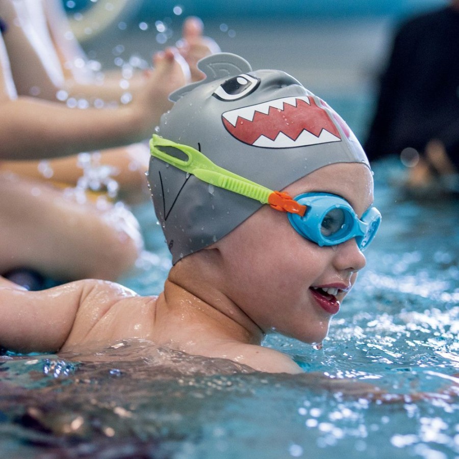 Gear Finis | Finis Printed Junior Cap-Shark