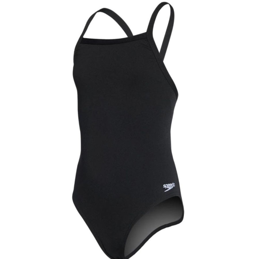 Womens Speedo | Speedo Endurance+ Flyback-Black