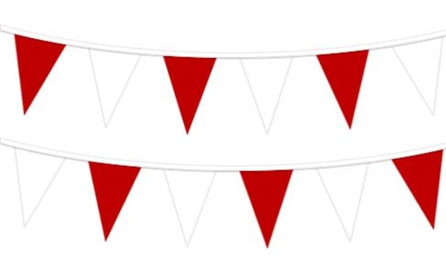 Gear Team Aquatic Supplies | Backstroke Flags 60Ft-Red/White