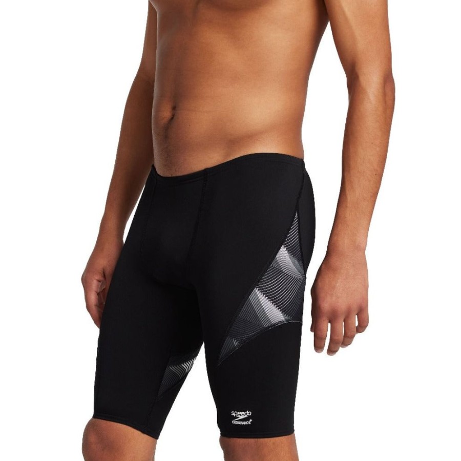 Mens Speedo | Speedo Men'S Precision Splice Jammer-Black