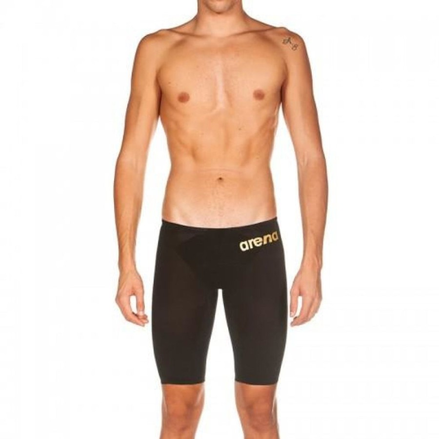 Mens Arena | Arena Carbon Air 2 Jammer-Black/ Gold