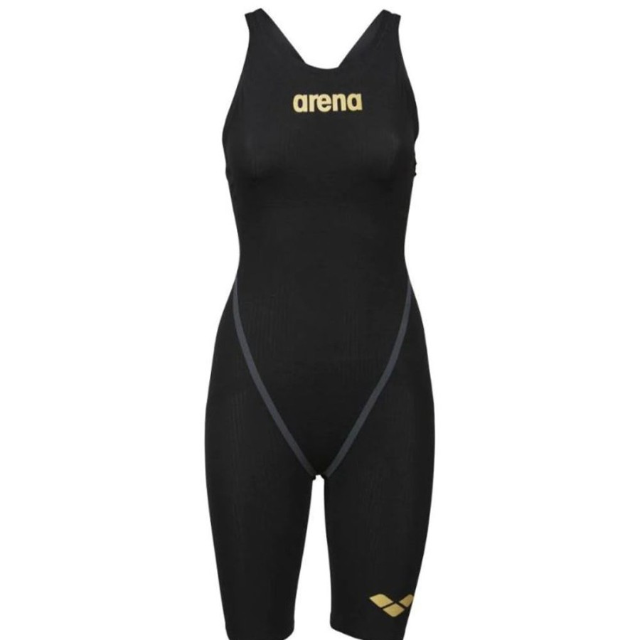 Womens Arena | Arena Carbon Core Fx Openback-Black/ Gold