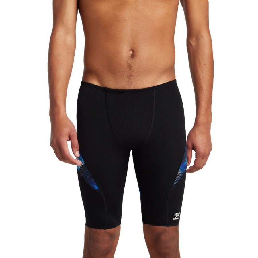 Mens Speedo | Speedo Men'S Precision Splice Jammer-Blue