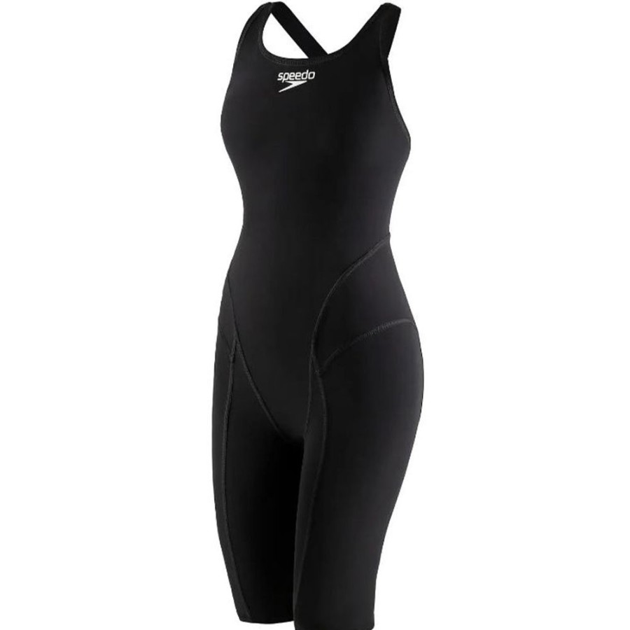 Womens Speedo | Speedo Vanquisher Kneeskin-Black