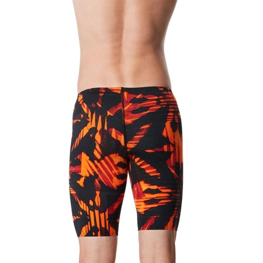 Mens Speedo | Speedo Men'S Jammer Reflected-Orange