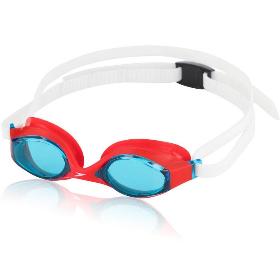 Gear Speedo Junior Training Goggles | Speedo Kids Super Flyer-Red/ Blue