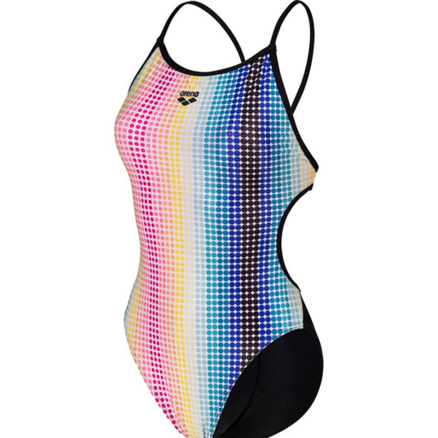 Womens Arena | Arena Lace Back-Circle Stripe Multicolour