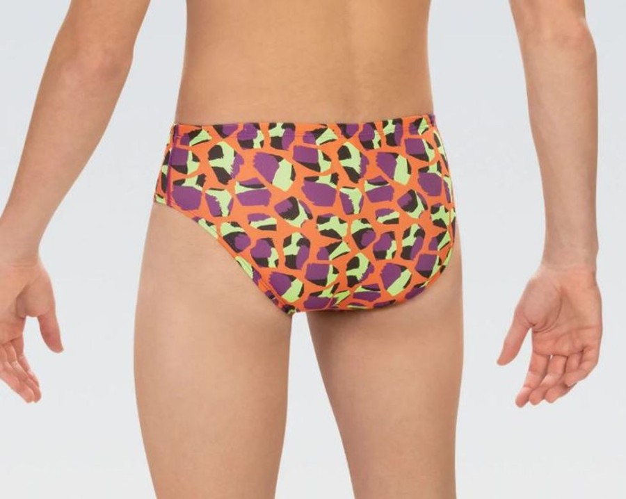 Mens Dolfin | Dolfin Uglies Men'S Brief-Jumping Giraffe