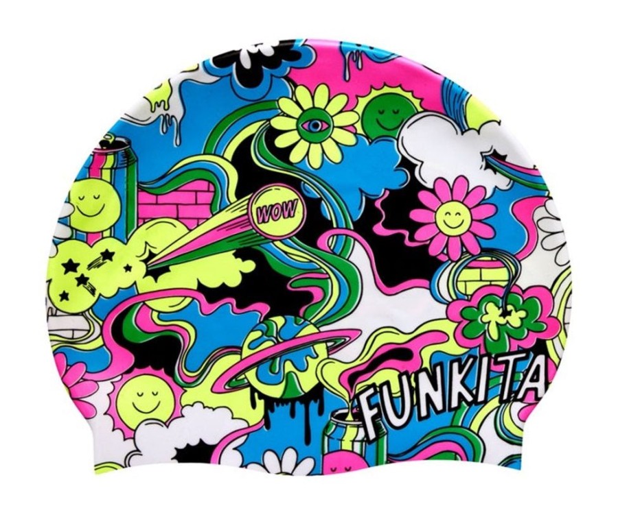 Gear Way Funky | Way Funky Silicone Swim Cap-Smash Mouth