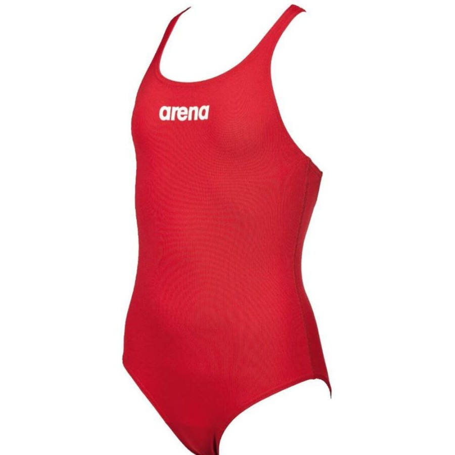 Womens Arena | Arena Solid Swim Pro Junior-Red