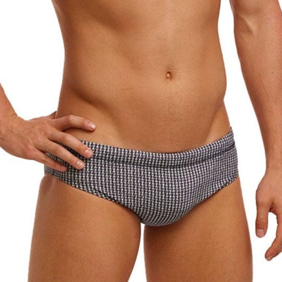 Mens Way Funky | Funky Trunks Classic Brief-Dark Hound