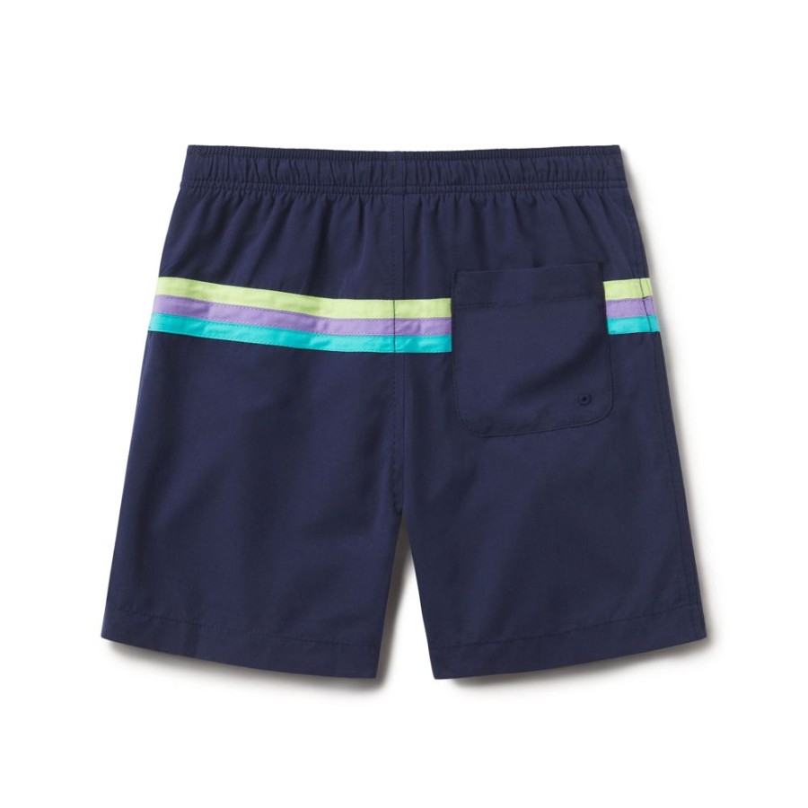 Mens Speedo | Speedo Men'S Colorblock Volley 15" Swim Shorts-Navy