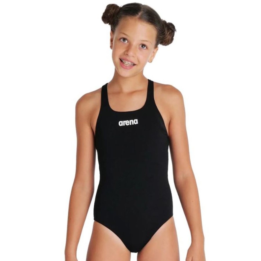 Womens Arena | Arena Solid Swim Pro Junior-Black