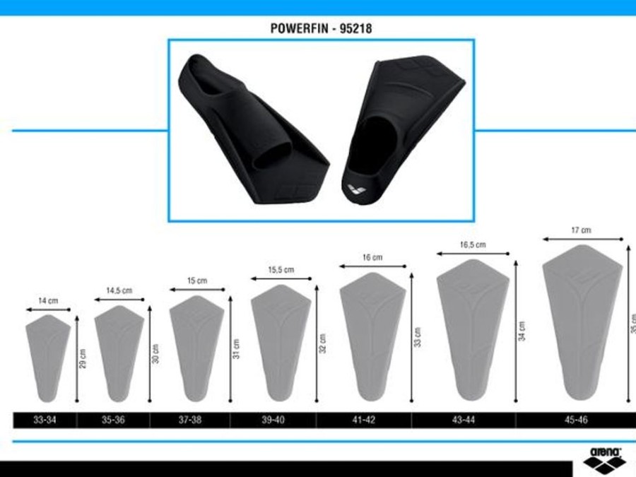 Gear Arena | Arena Powerfin Fins-Green