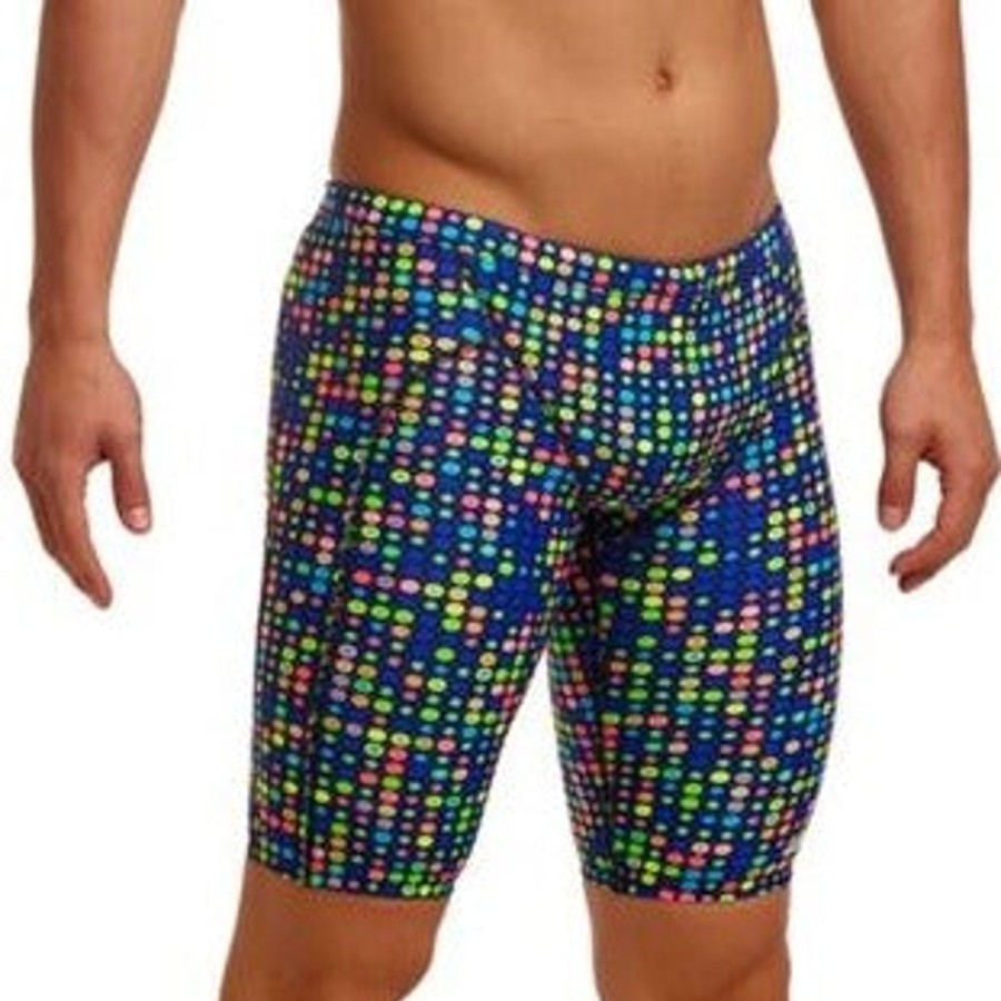 Mens Way Funky | Funky Trunks Men'S Jammers-Dial A Dot