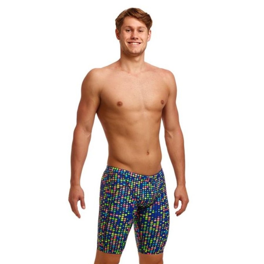 Mens Way Funky | Funky Trunks Men'S Jammers-Dial A Dot