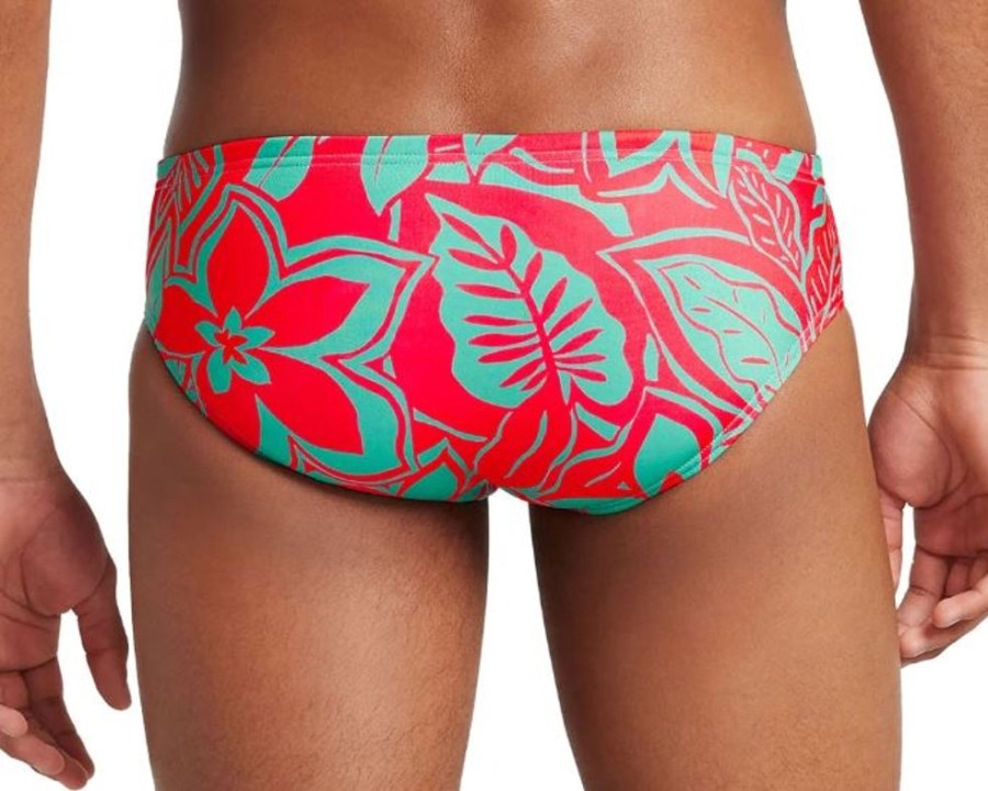 Mens Speedo | Speedo Men'S Printed One Brief Swimsuit-Exploded Floral