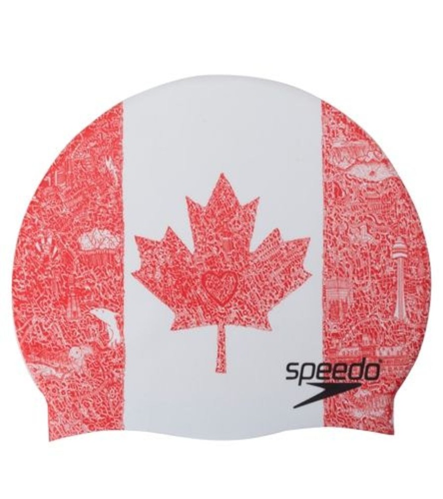 Gear Speedo | Speedo Canada Flag Cap