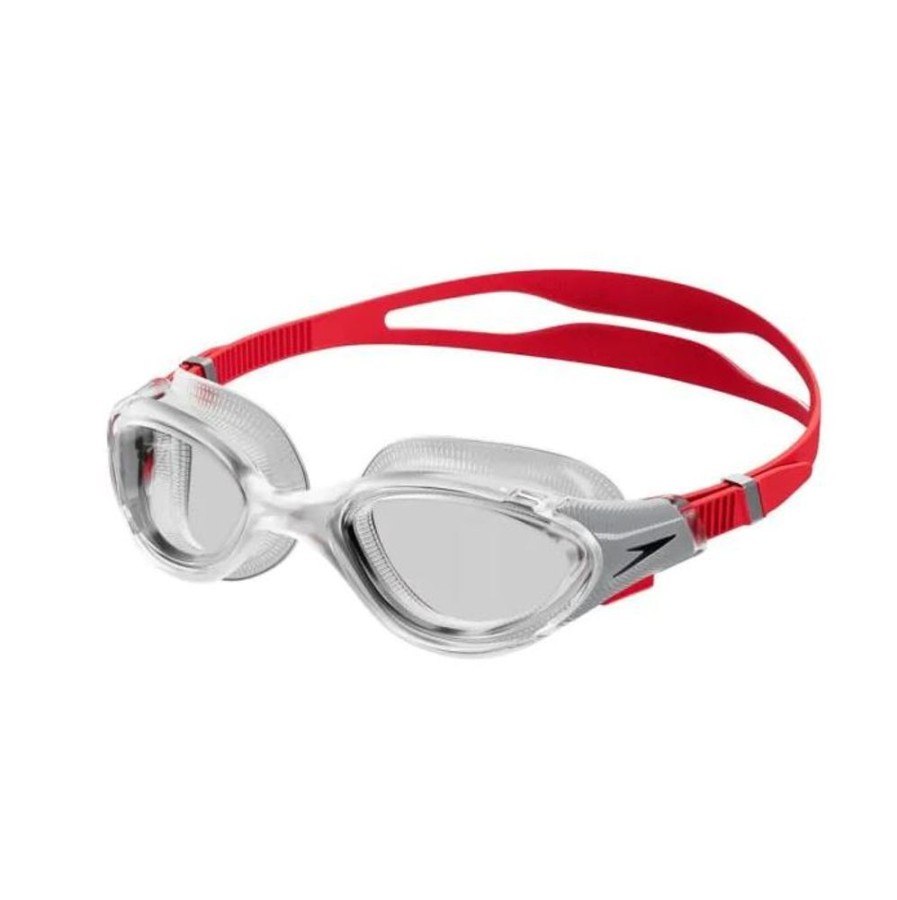 Gear Speedo Adult Training Goggles | Speedo Biofuse 2.0 Goggles-Clear/Red