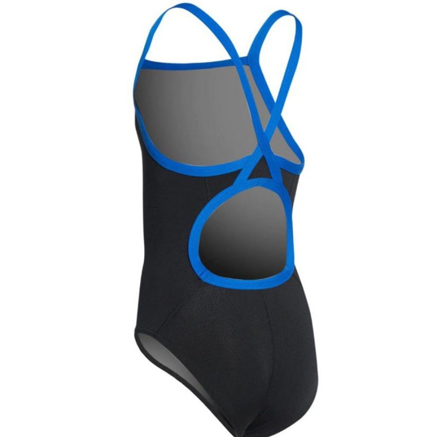 Womens Speedo | Speedo Endurance+ Flyback-Black/Blue