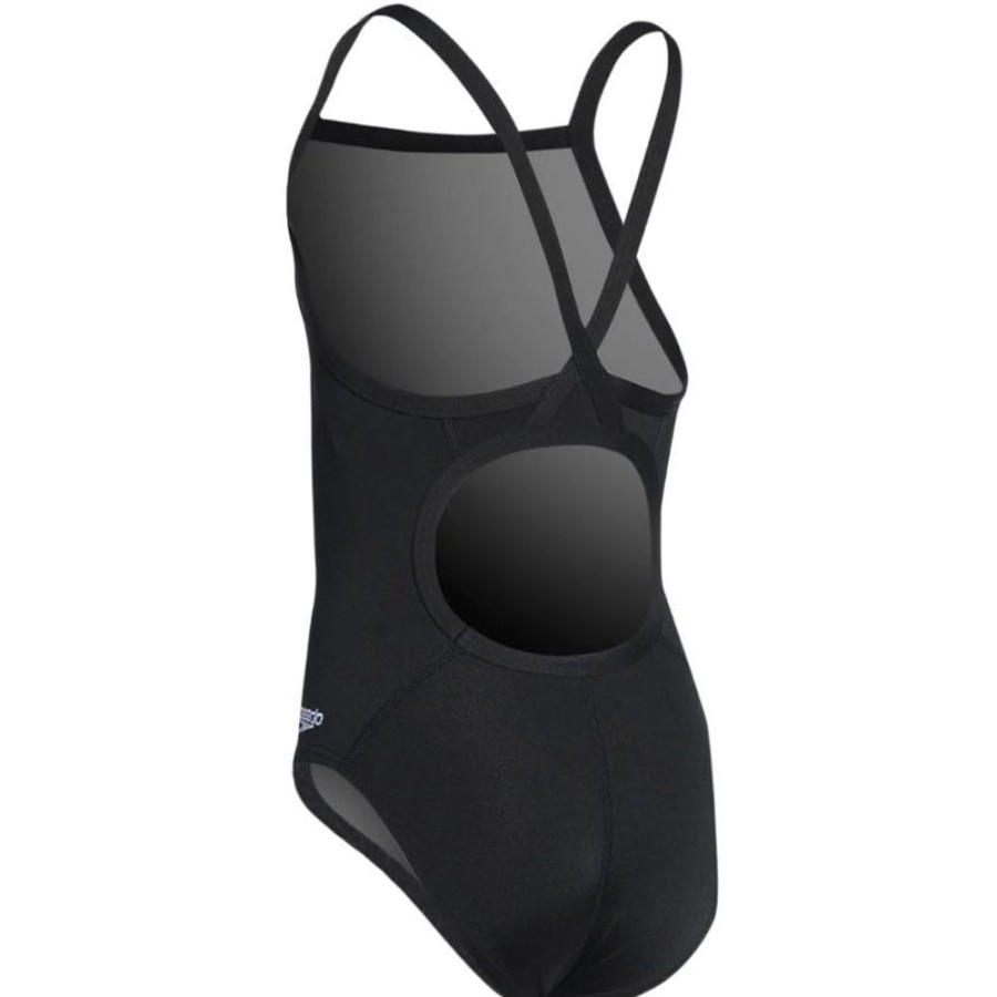 Womens Speedo | Speedo Endurance+ Youth Flyback-Black